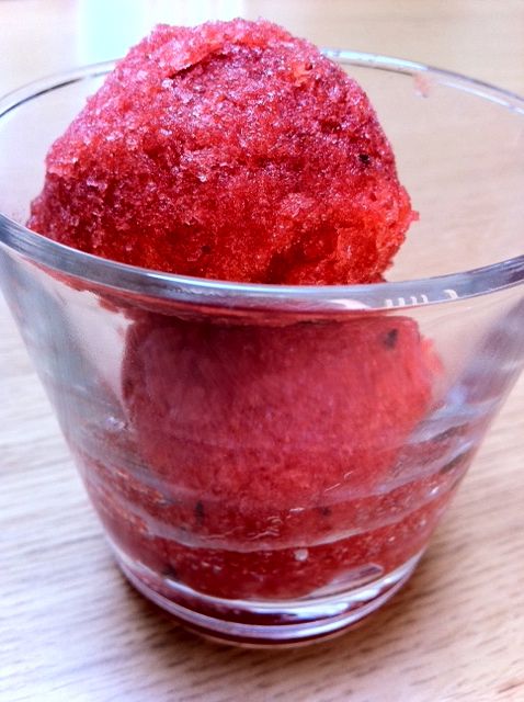 Sorbet Fraise Basilic
