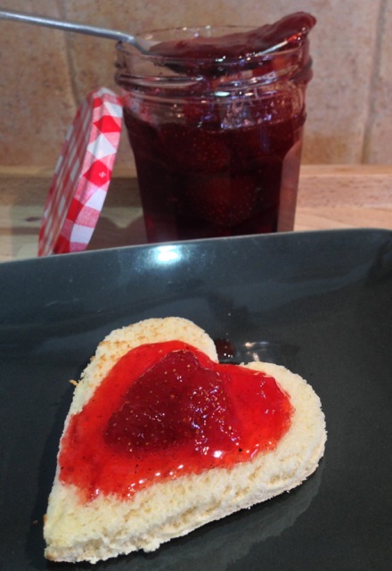 confiture de fraises