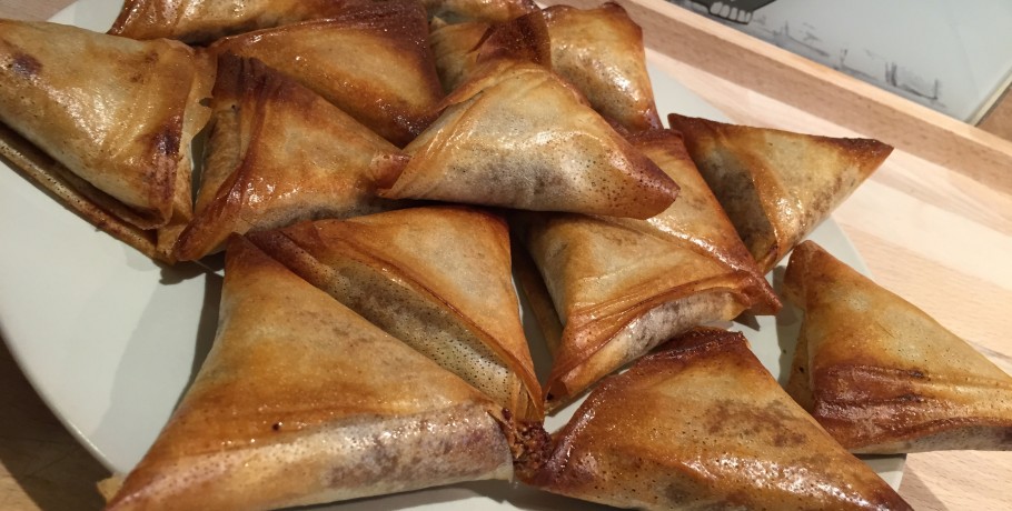 Briouates Vegan aux Dattes