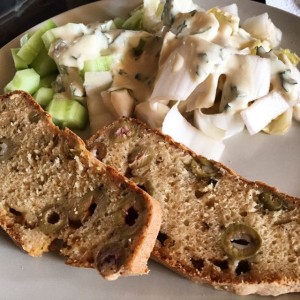 cake aux olives