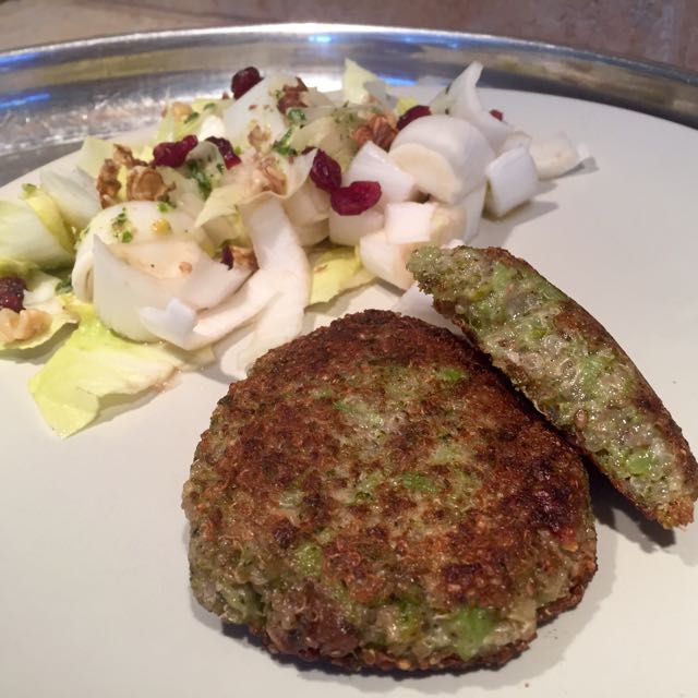 Galettes de Brocoli Quinoa (végétal et sans gluten)