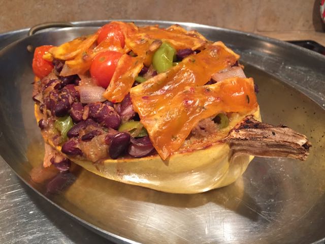 Courge spaghetti Tex-mex
