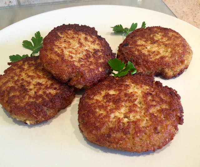 Galettes de soja à la moutarde