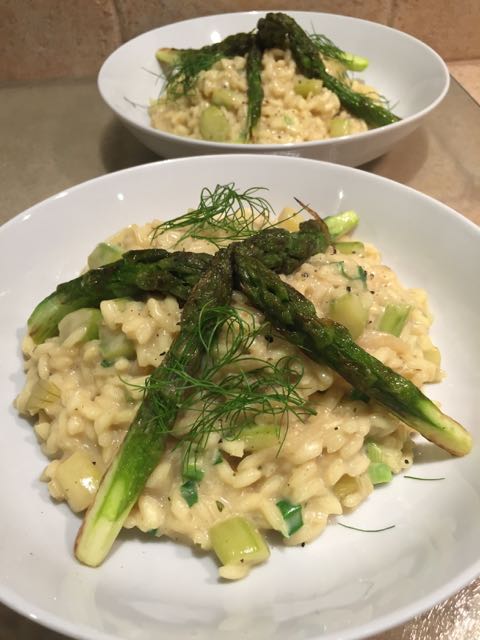 Risotto aux asperges vertes