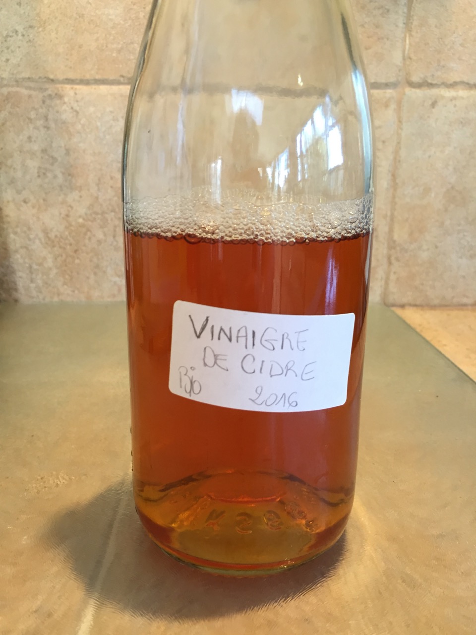 Vinaigre de cidre bio maison