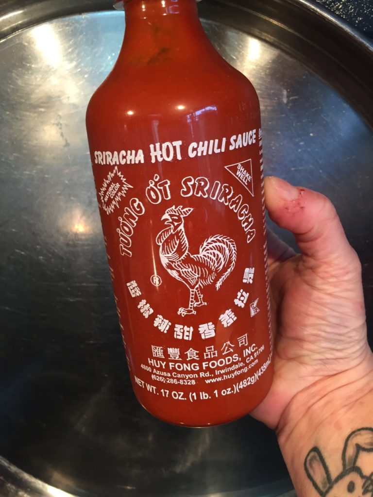 Sauce Sriracha bouteille - 1
