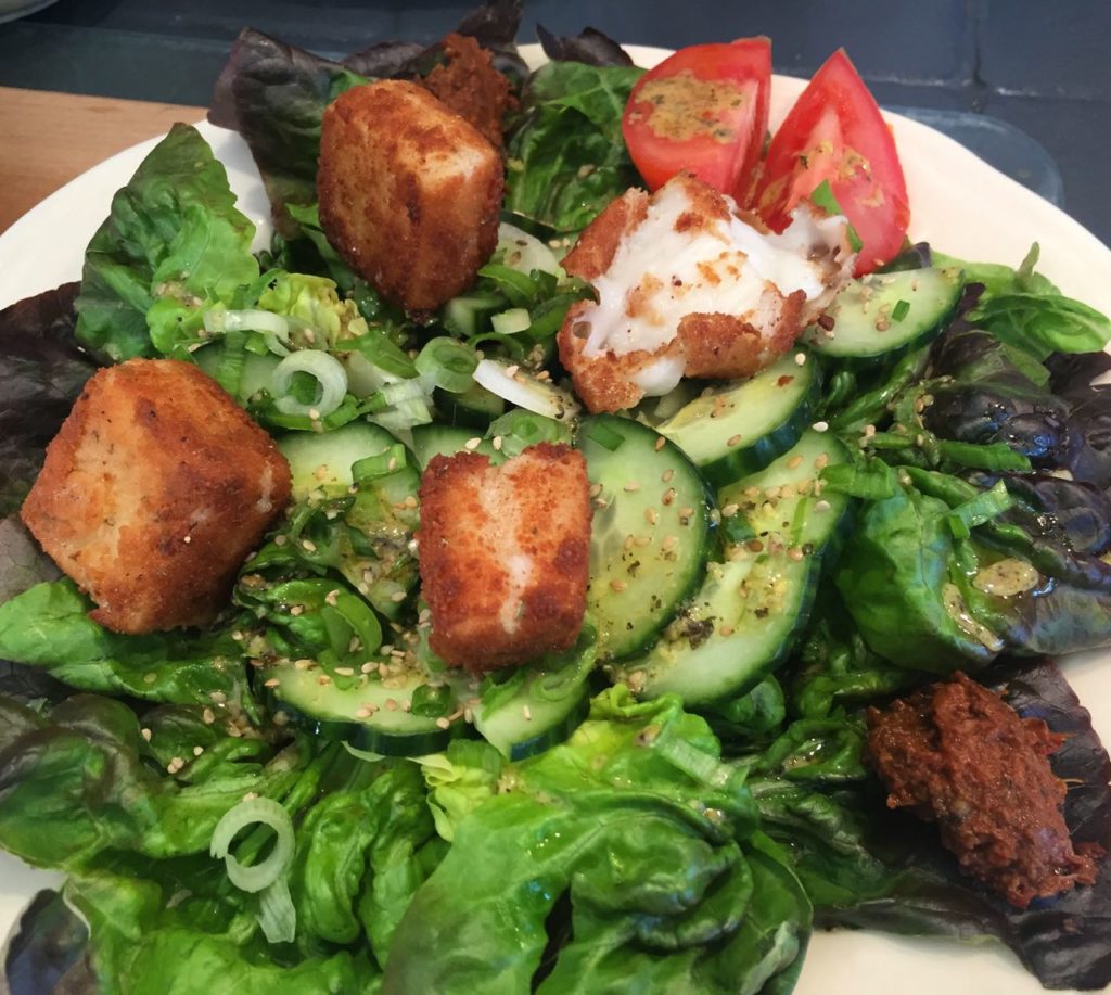 Croquettes de Mozzarella végétale