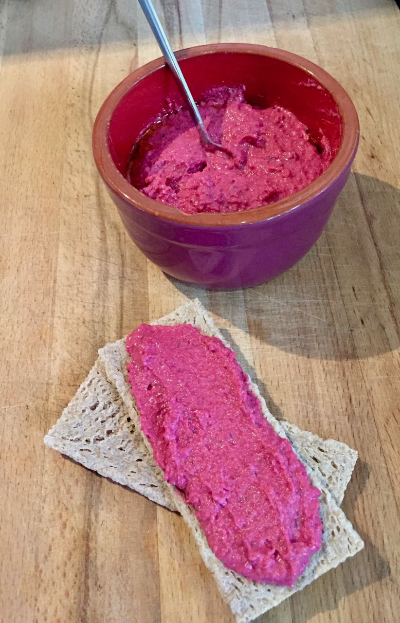 Houmous de betterave
